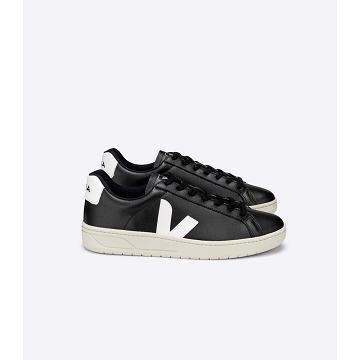 Women's Veja URCA CWL Shoes Black/White | SG 559MQZ